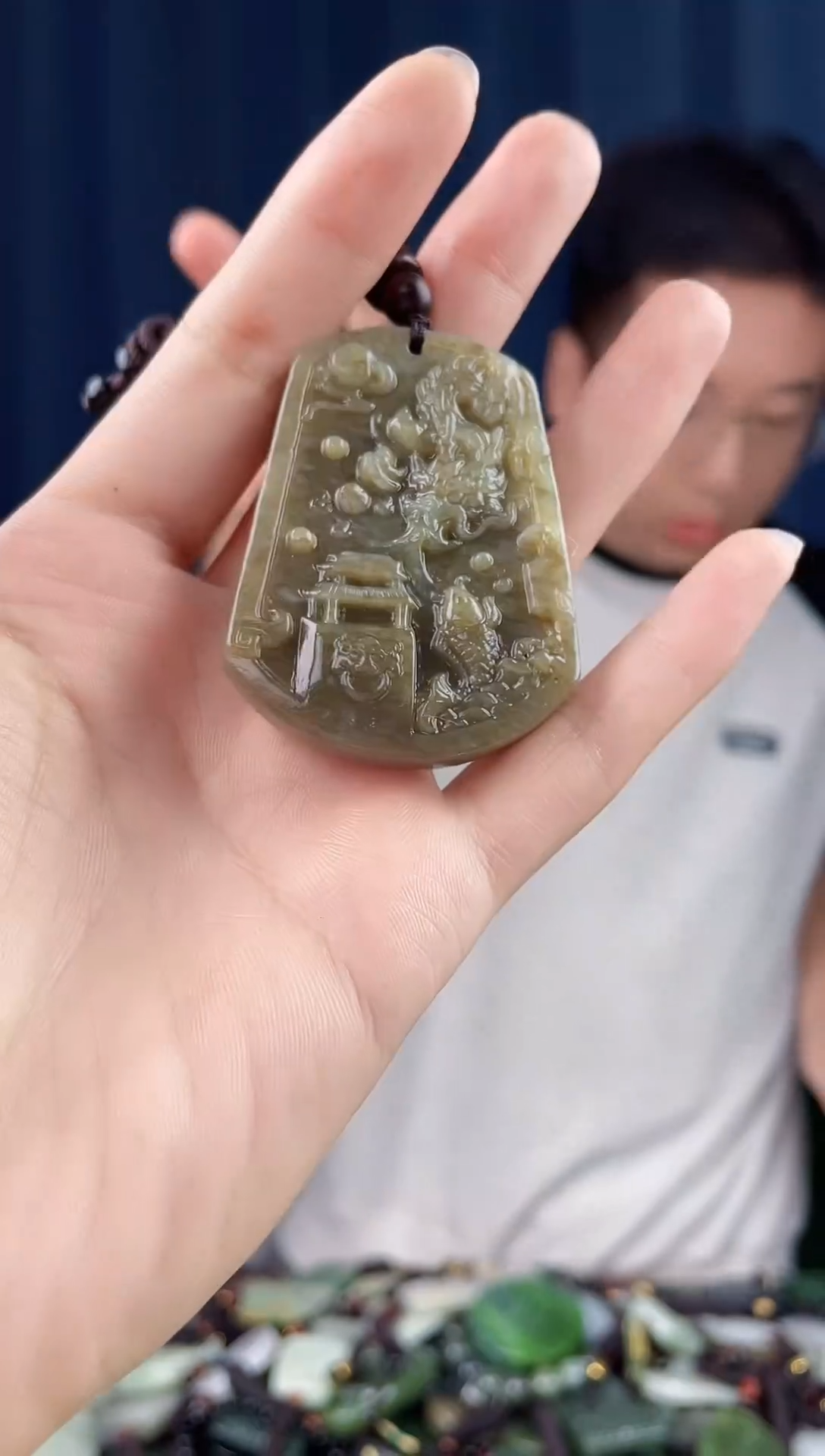 未镶嵌和田玉挂件拍一发一，多样性发货