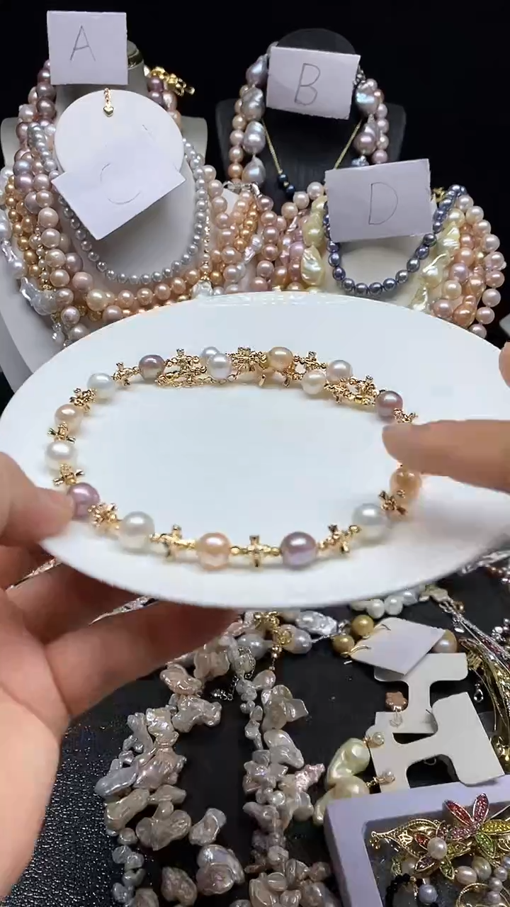 【闪购商品】淡水珍珠颈饰未镶嵌多人