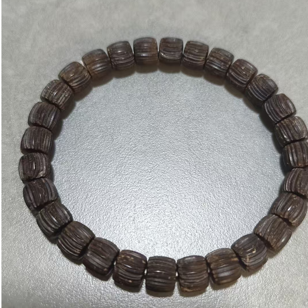 非金属木质手链 百香籽