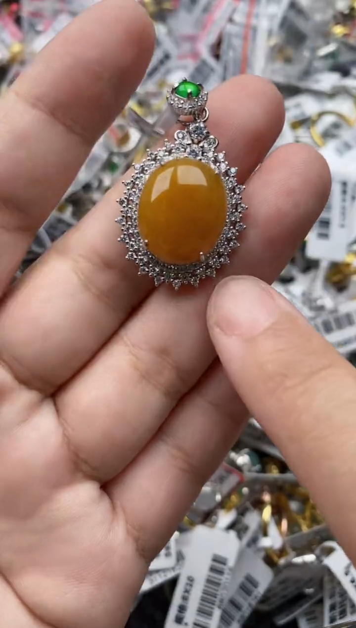 【闪购商品】翡翠戒指银S925镶嵌111111---8