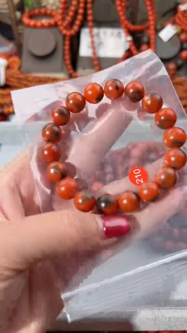 【闪购商品】南红玛瑙手串未镶嵌11