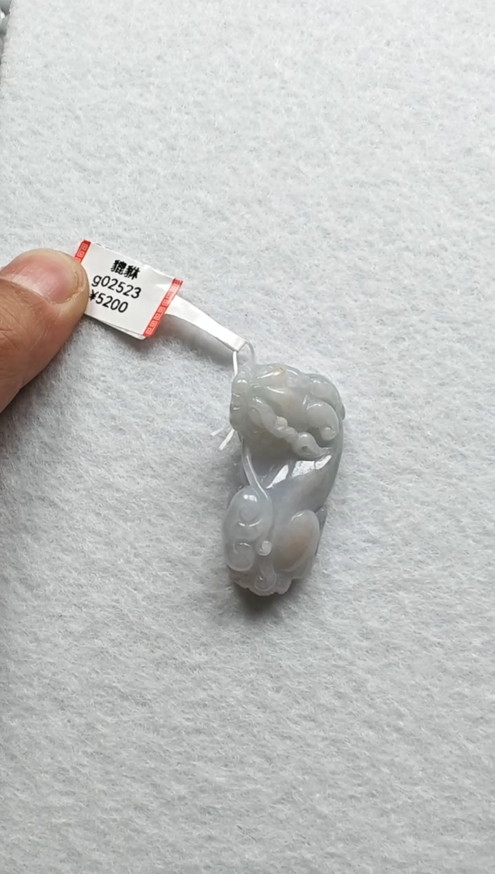 【闪购商品】翡翠颈饰未镶嵌g02523-貔貅