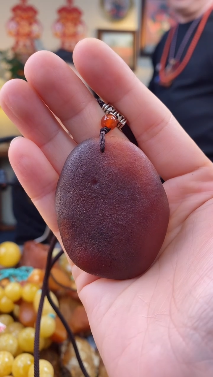 【闪购商品】琥珀颈饰未镶嵌吊坠