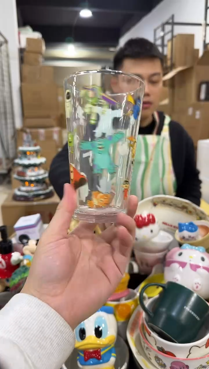 瓷片皮克斯合集玻璃杯