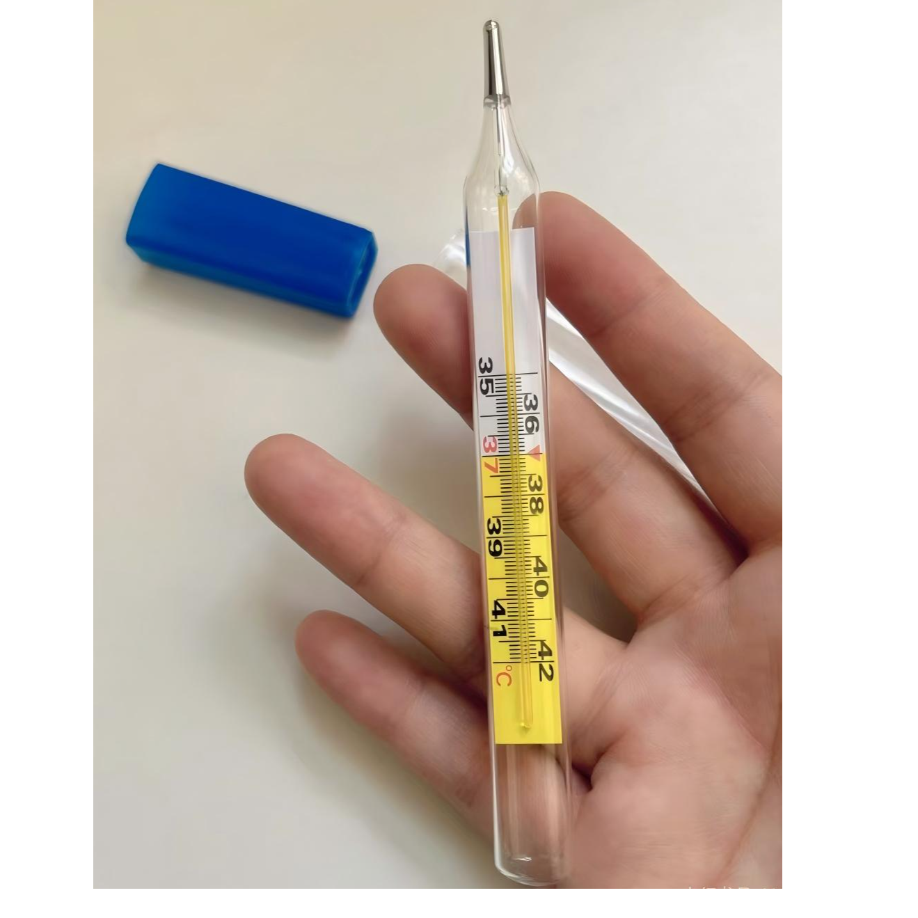 【大号3支装】现货高精度水银环保家用腋下口腔专用大号温度计