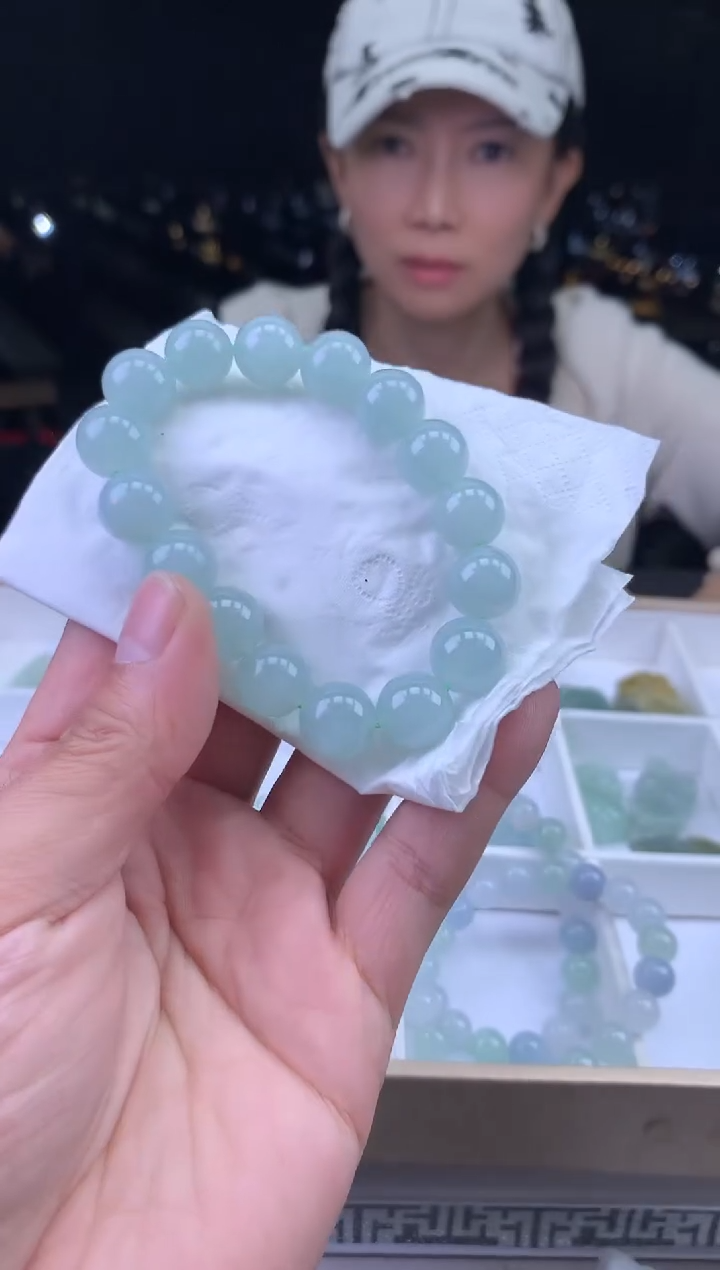 未镶嵌手串翡翠用****1-51923