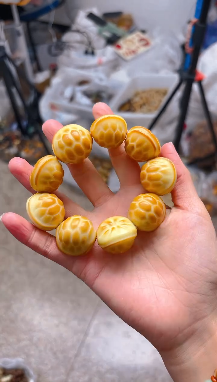 吊坠菩提根/象牙果大卡富甲单圈