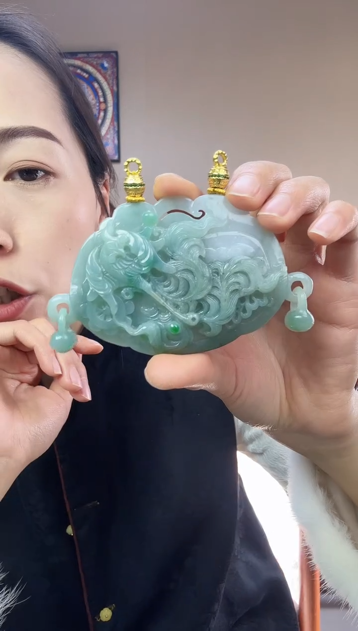 【闪购商品】翡翠颈饰未镶嵌特色原创翡翠颈饰