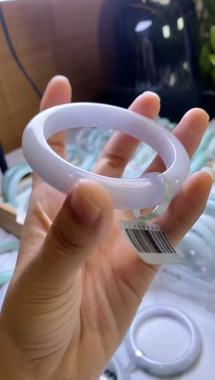 未镶嵌手镯翡翠正圈61圈口，4004