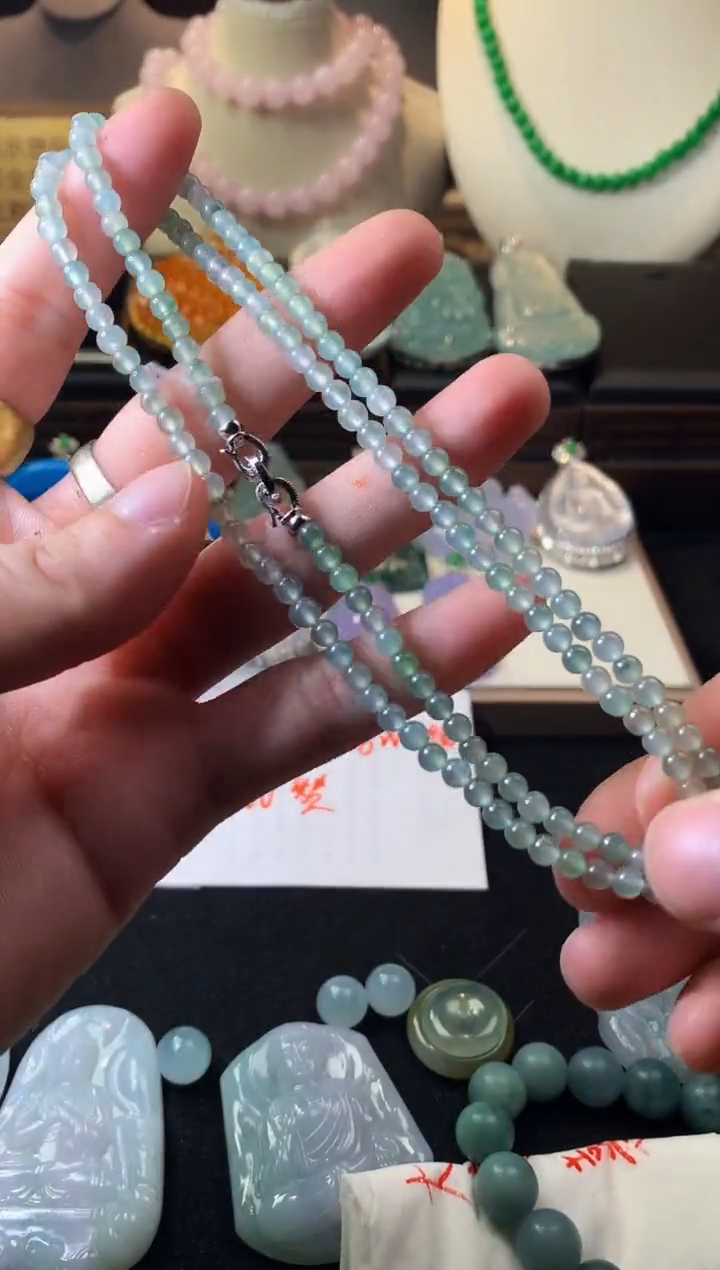 未镶嵌定制翡翠C*牛毛货不退不换