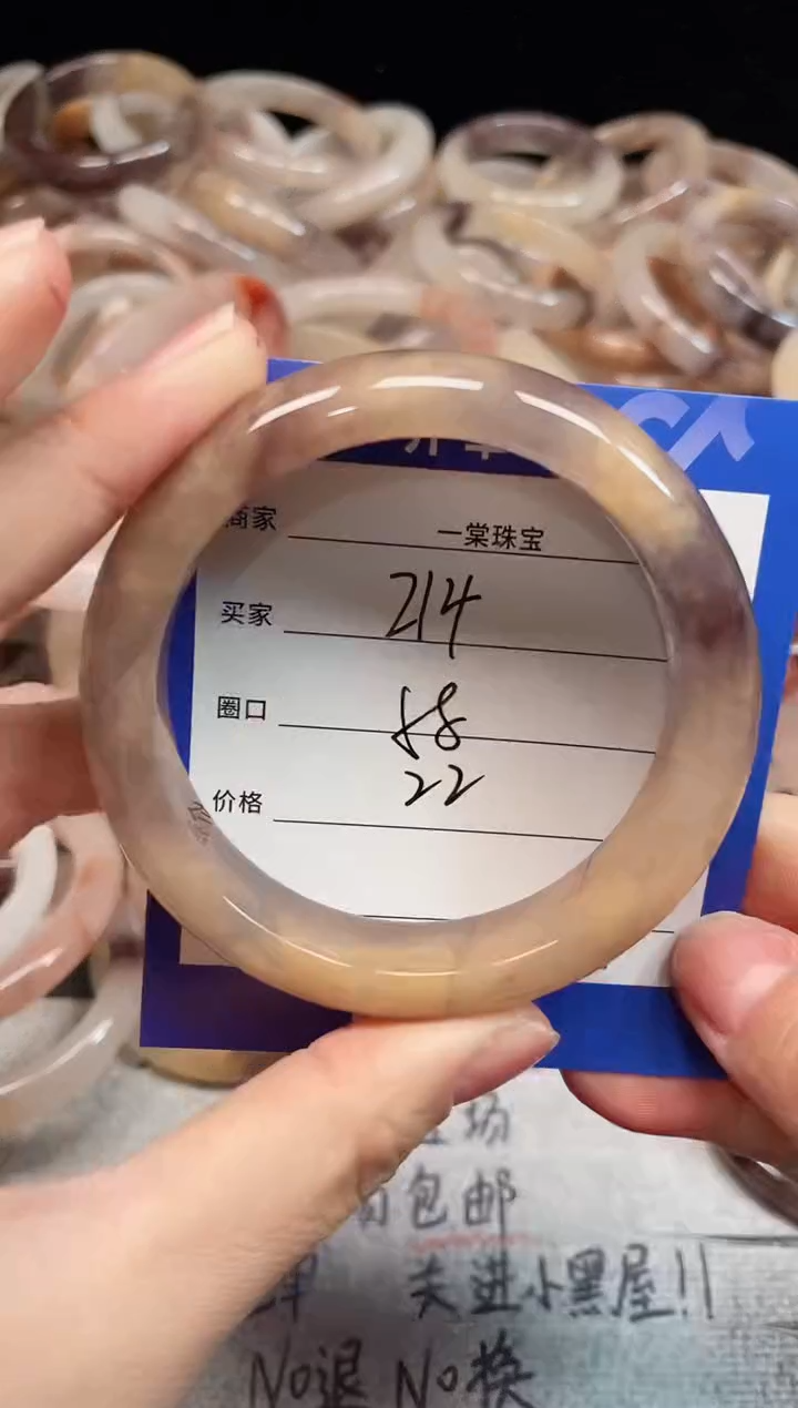 未镶嵌手镯石英质玉214