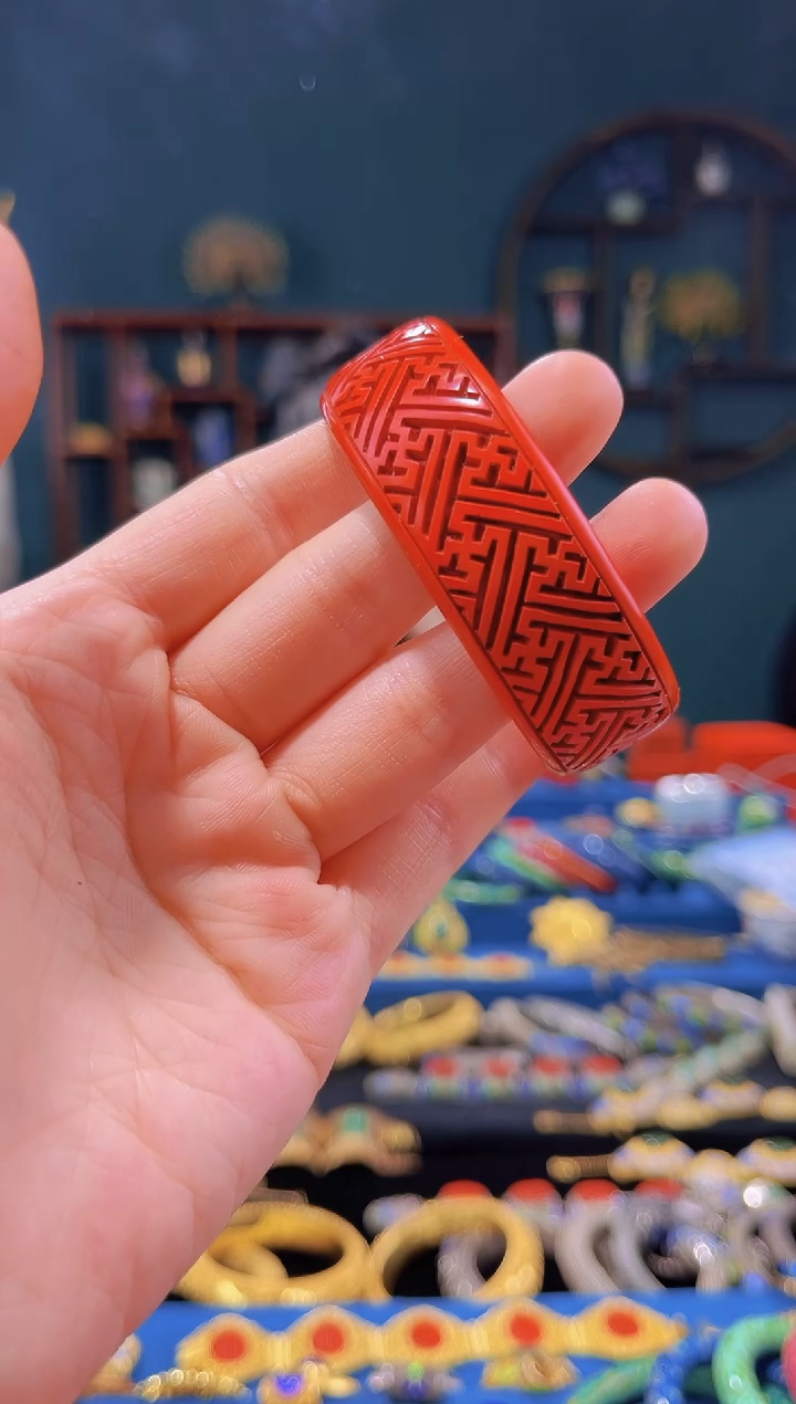 【闪购商品】非遗技艺雕漆万字纹52-56