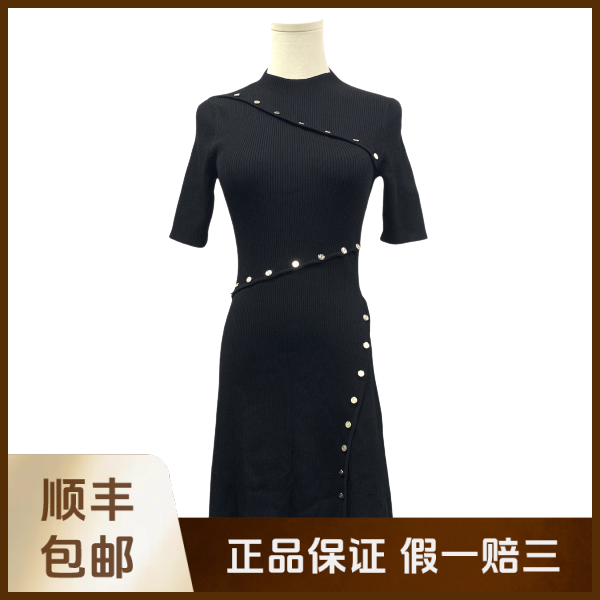 妃鱼/Maje/粘胶纤维/连衣裙/95新/沐九24