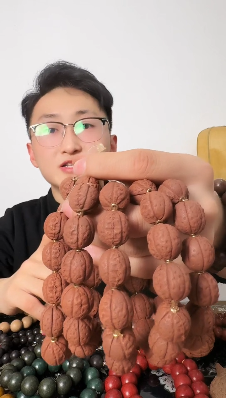 【闪购商品】【红麝瓜珠】尺寸1.8