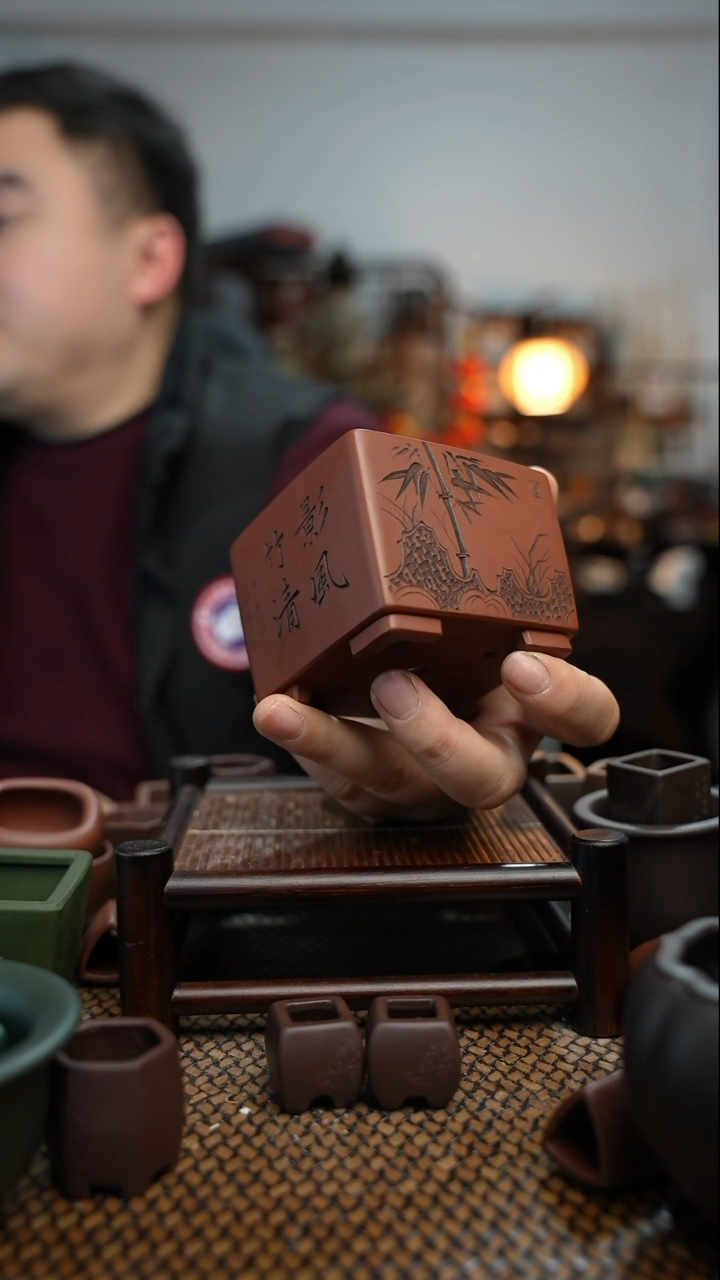 【闪购商品】紫砂花盆長木軒精品紫砂