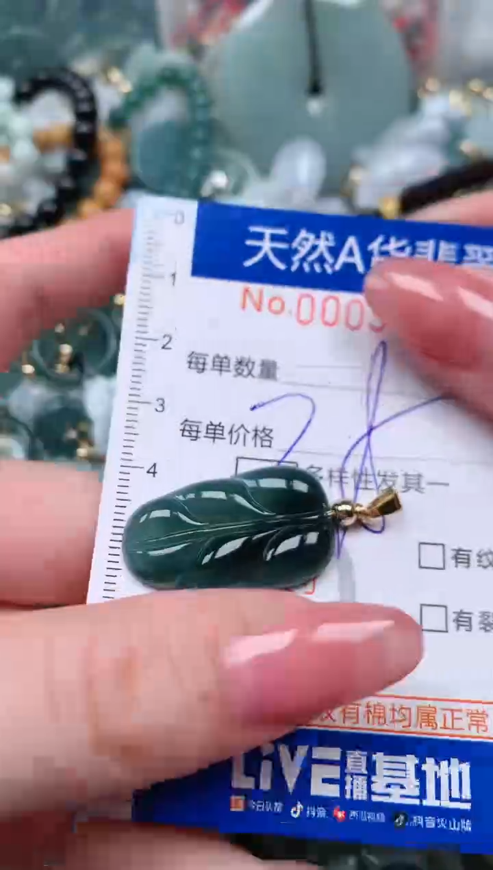 【闪购商品】翡翠颈饰未镶嵌00003631