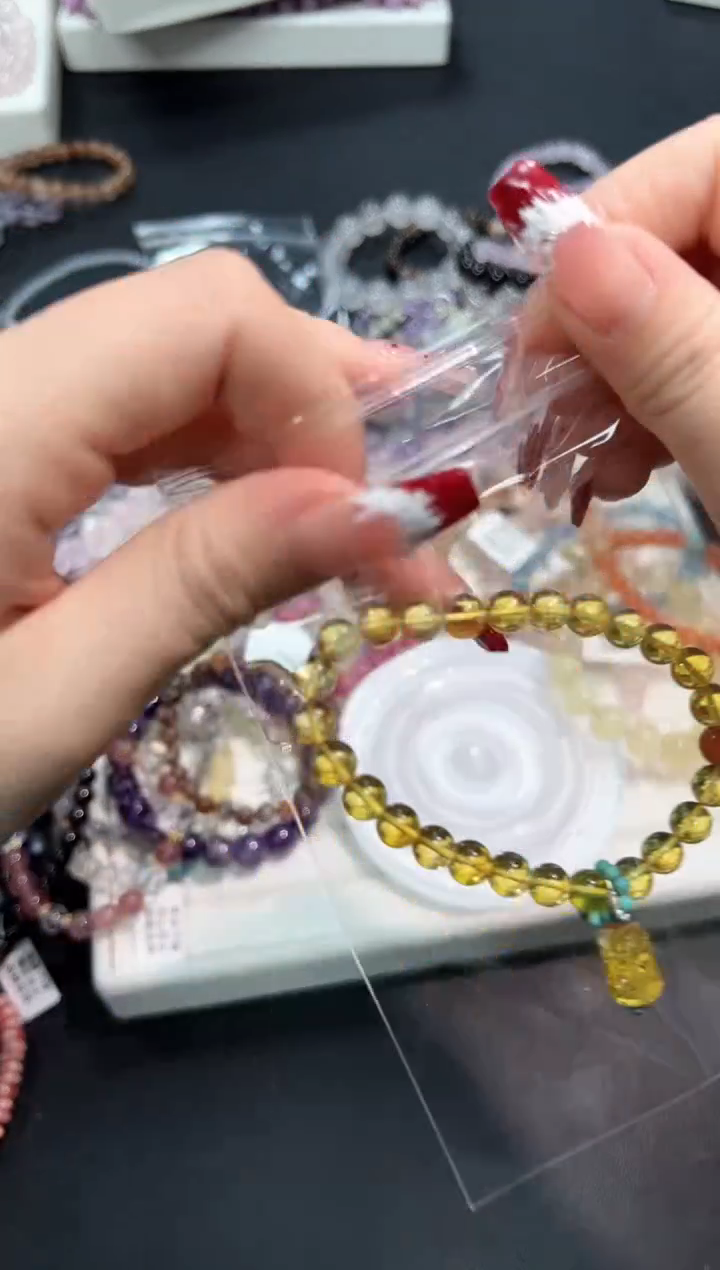 【闪购商品】水晶手串未镶嵌53L多样性发其一/1条默认微瑕