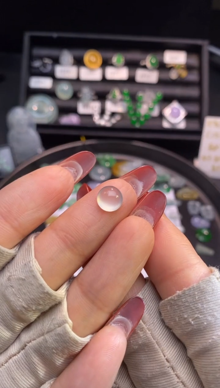 【闪购商品】翡翠挂件未镶嵌蛋面