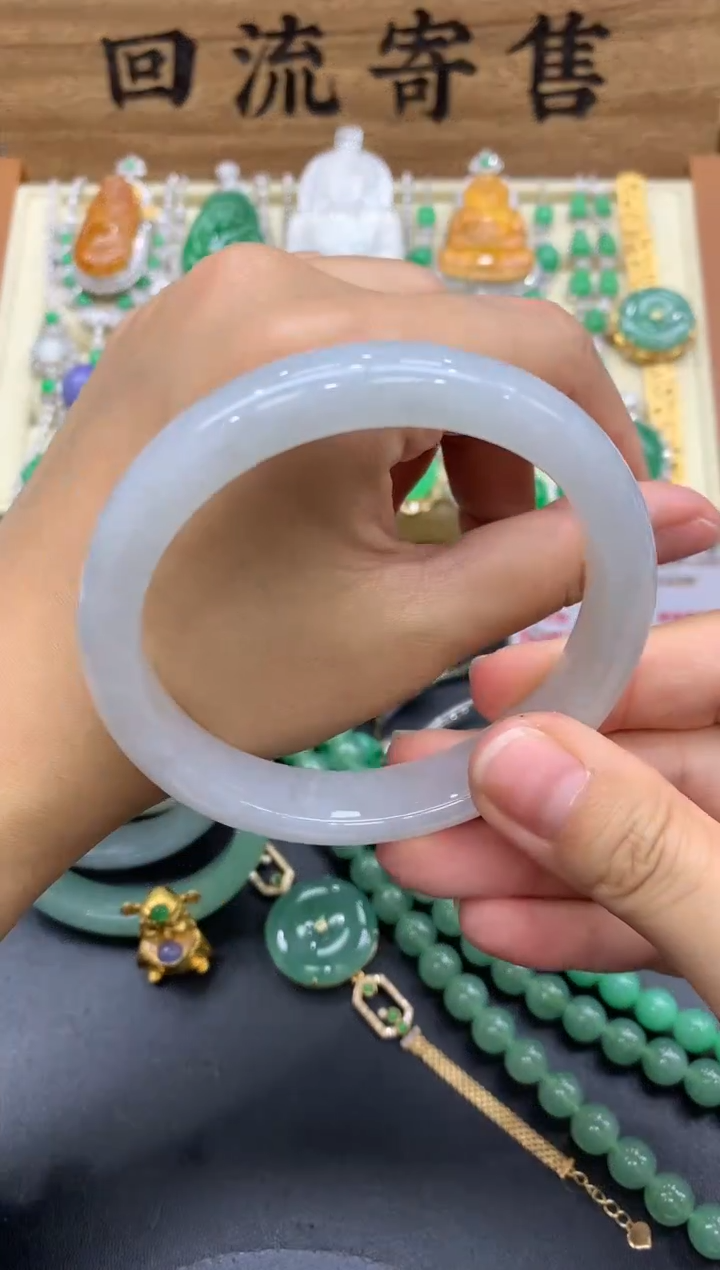 【闪购商品】翡翠未镶嵌手镯76-中国好珍宝
