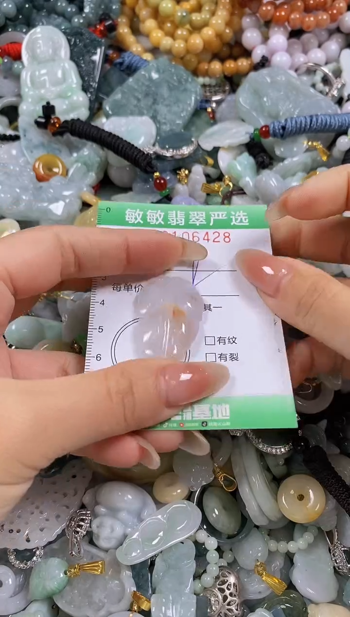 【闪购商品】翡翠颈饰未镶嵌闪购0106428