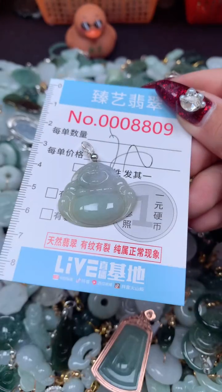 颈饰未镶嵌翡翠8809