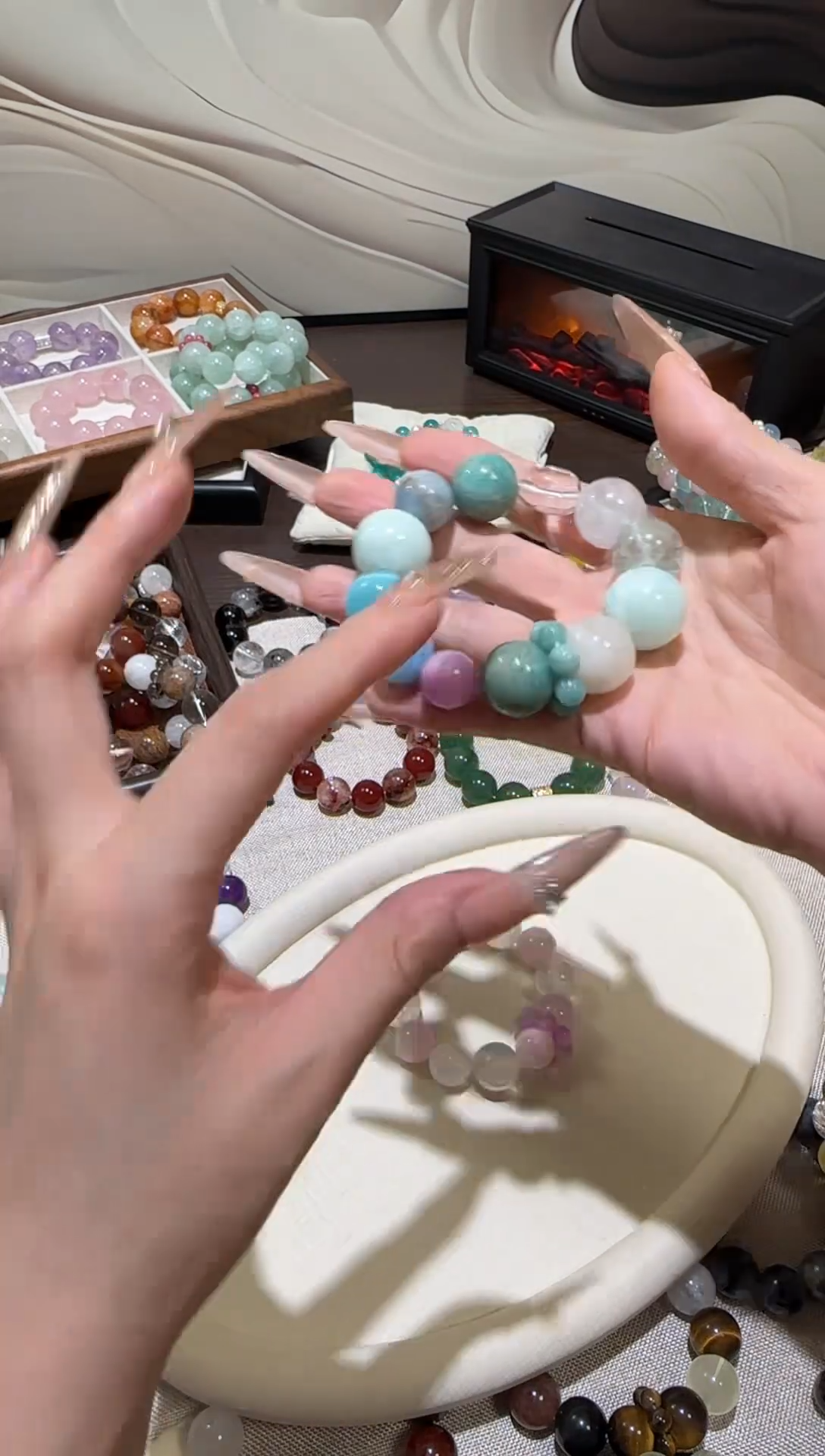 未镶嵌手串水晶多宝