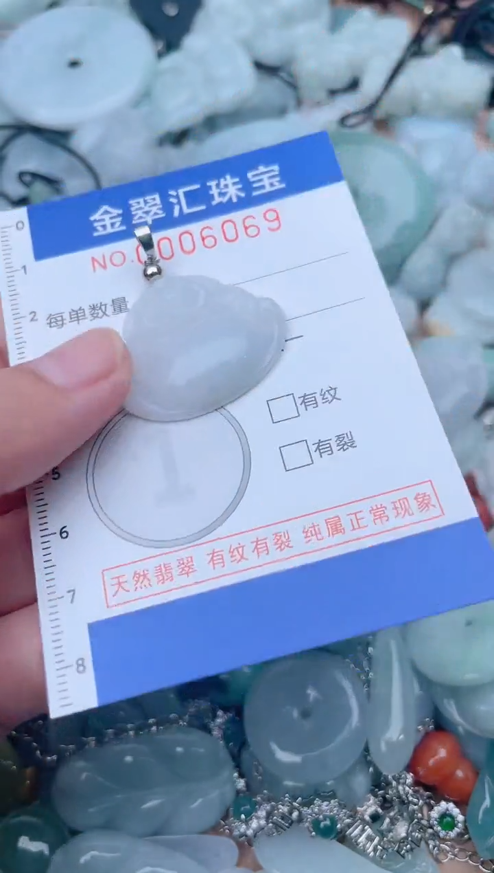 颈饰未镶嵌翡翠6069