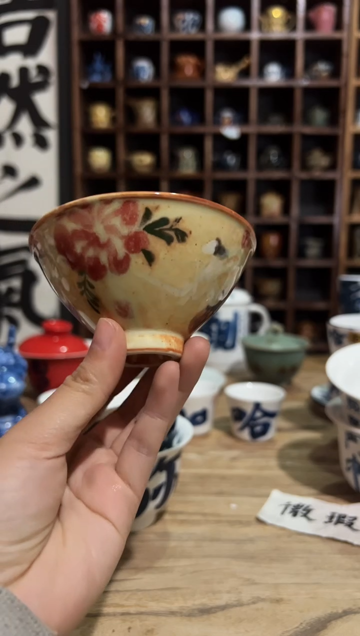 【闪购商品】观云听雨原创手绘茶具