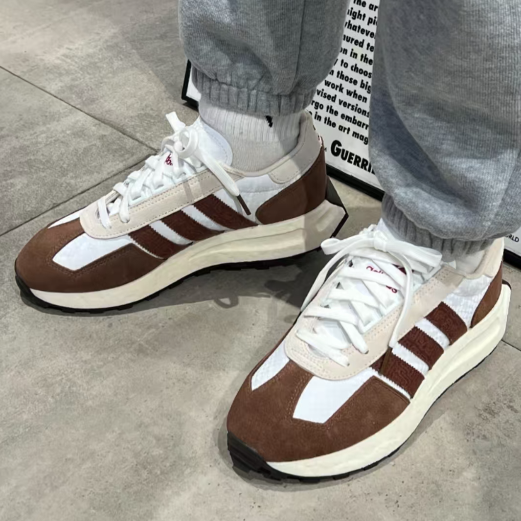 adidas 三叶草 RETROPY E5经典boost运动鞋男女蛇年新年款JP8552