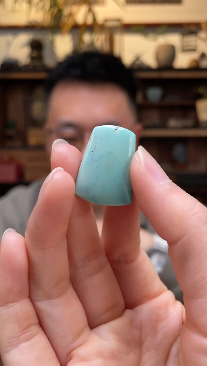 【闪购商品】绿松石吊坠未镶嵌05绿松石吊坠ZD编绳