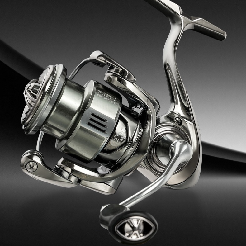 22款10轴承小SITAILA旋入式纺车轮无逆止渔线轮路亚浅线杯远投轮