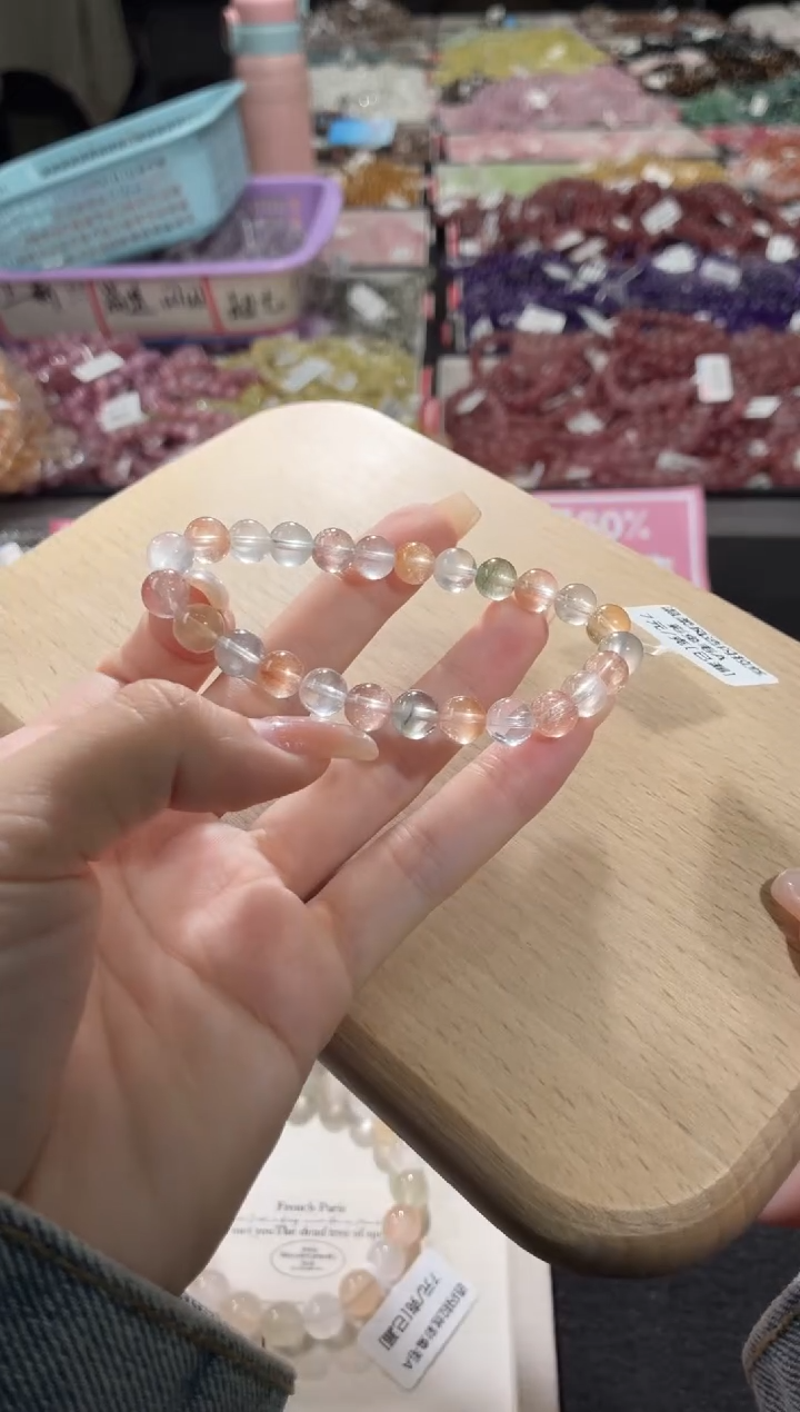 未镶嵌手链水晶363号 多样性发一E  7+