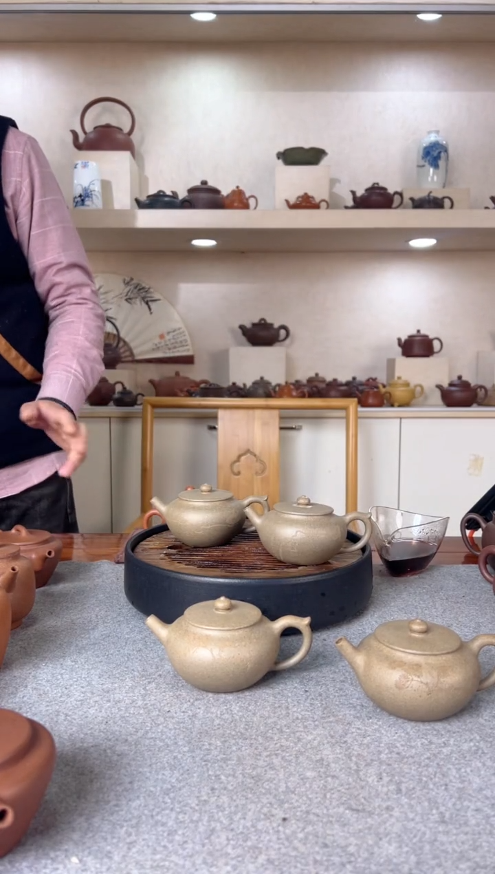 【闪购商品】紫砂茶壶飞把小壶 段泥 半手工