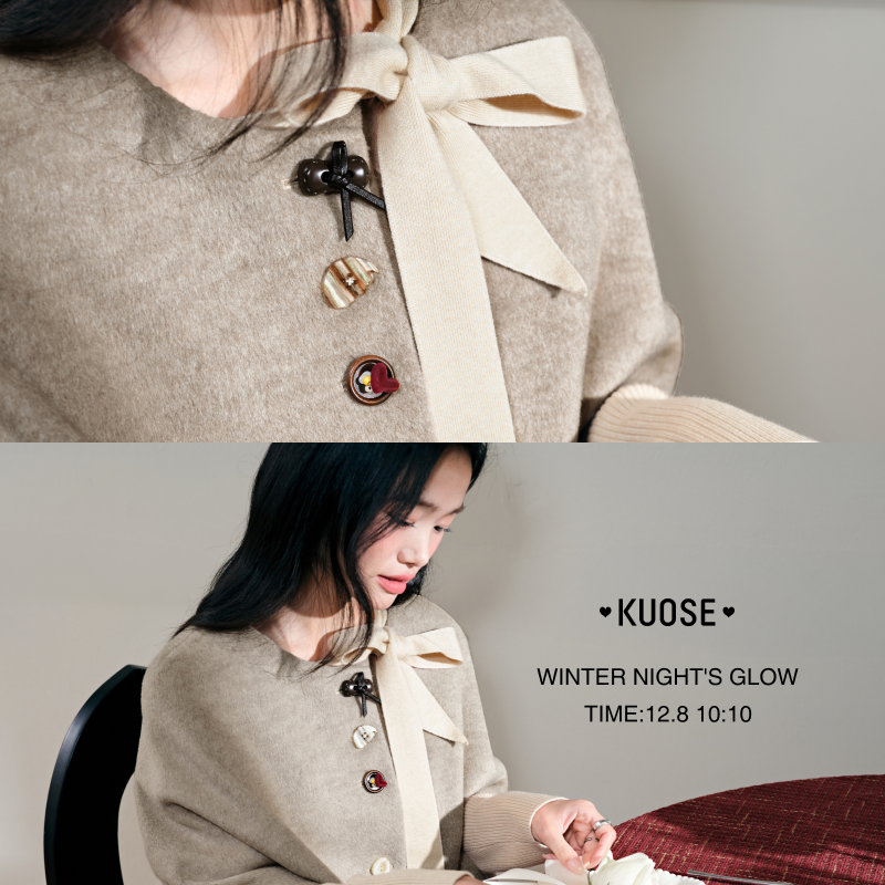 【12/08 10:10】Winter night's glow系列 阔色冬日新品上衣抢先看 