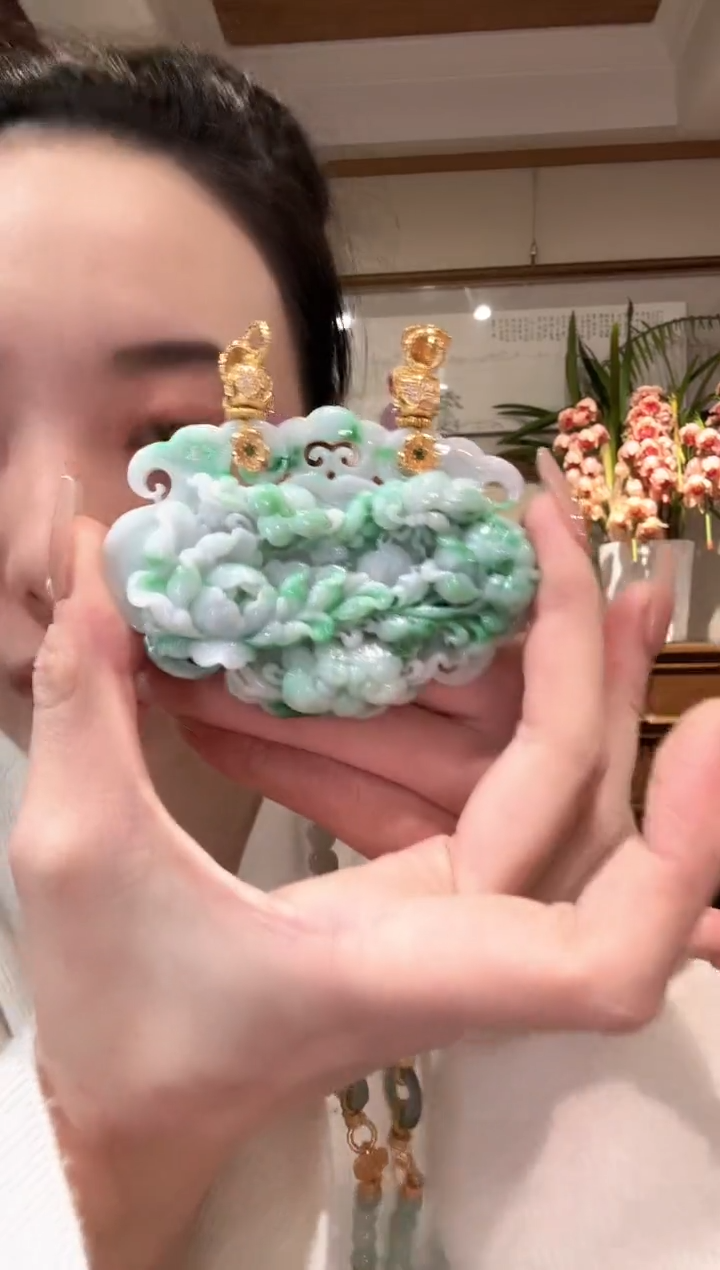 【闪购商品】翡翠颈饰未镶嵌国风