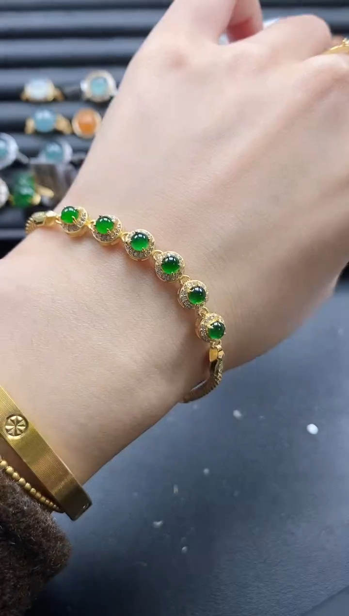 【闪购商品】翡翠戒指银S925镶嵌11111