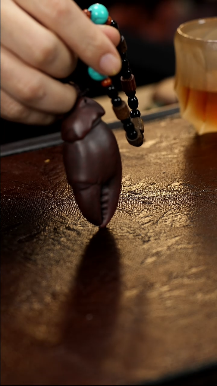 紫砂茶宠紫砂蟹钳