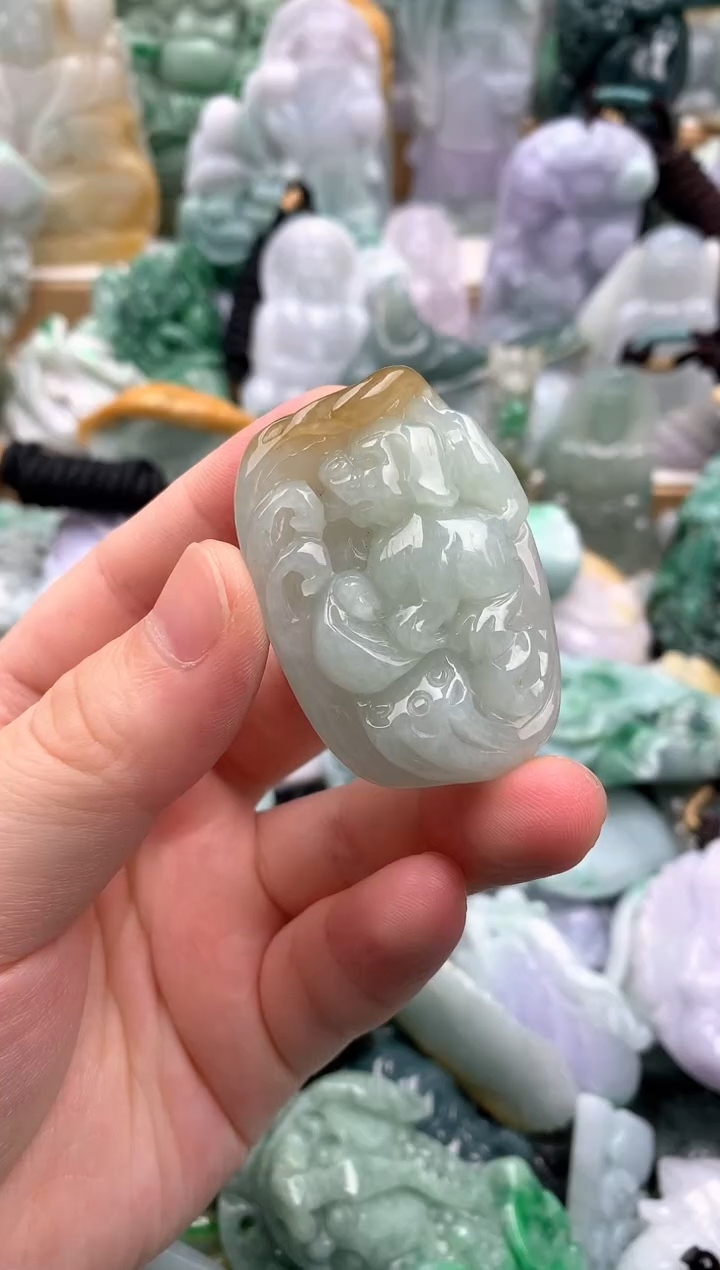 吊坠(不含链)未镶嵌翡翠1