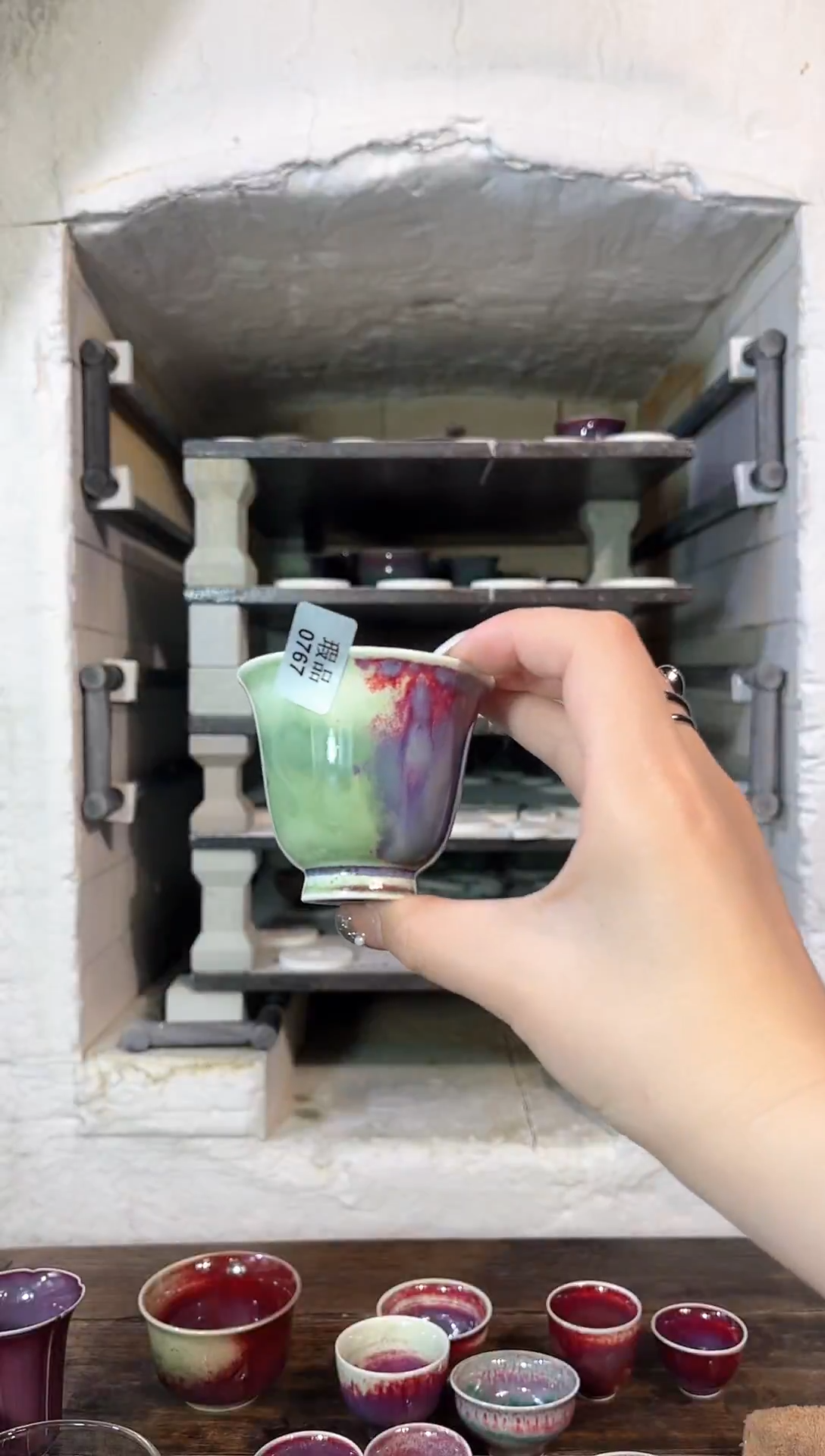 摆件窑口自销手工纯原矿钧瓷