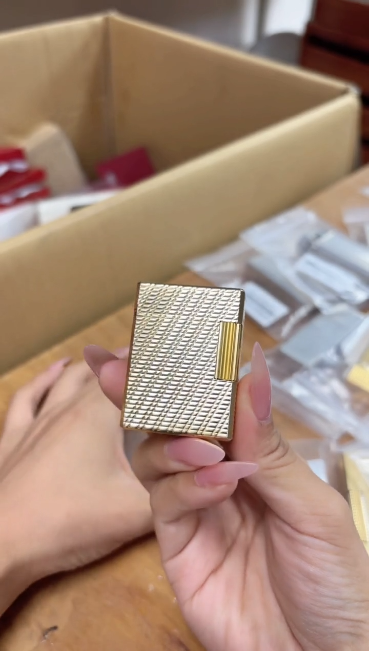 纯铜都家L1小号金色初代 横斜纹  001