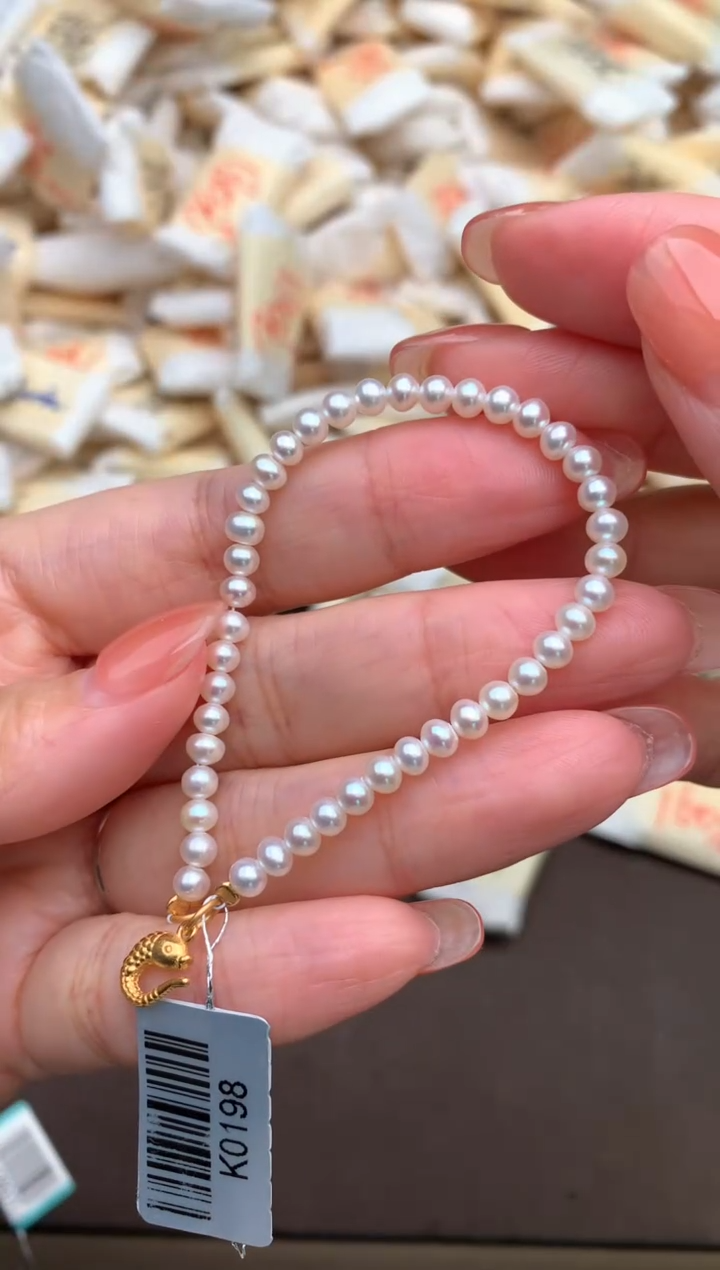 【闪购商品】淡水珍珠手串银S925镶嵌—