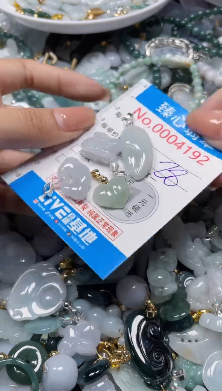 颈饰未镶嵌翡翠4192