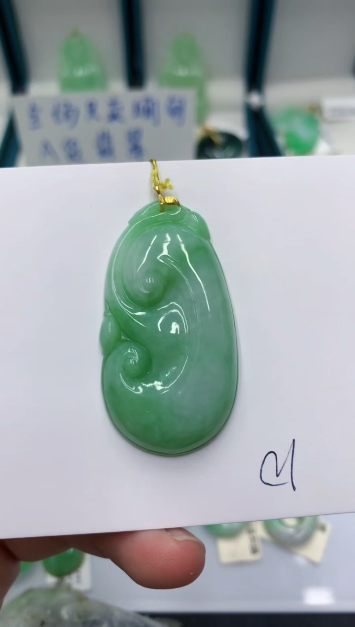 颈饰未镶嵌翡翠1