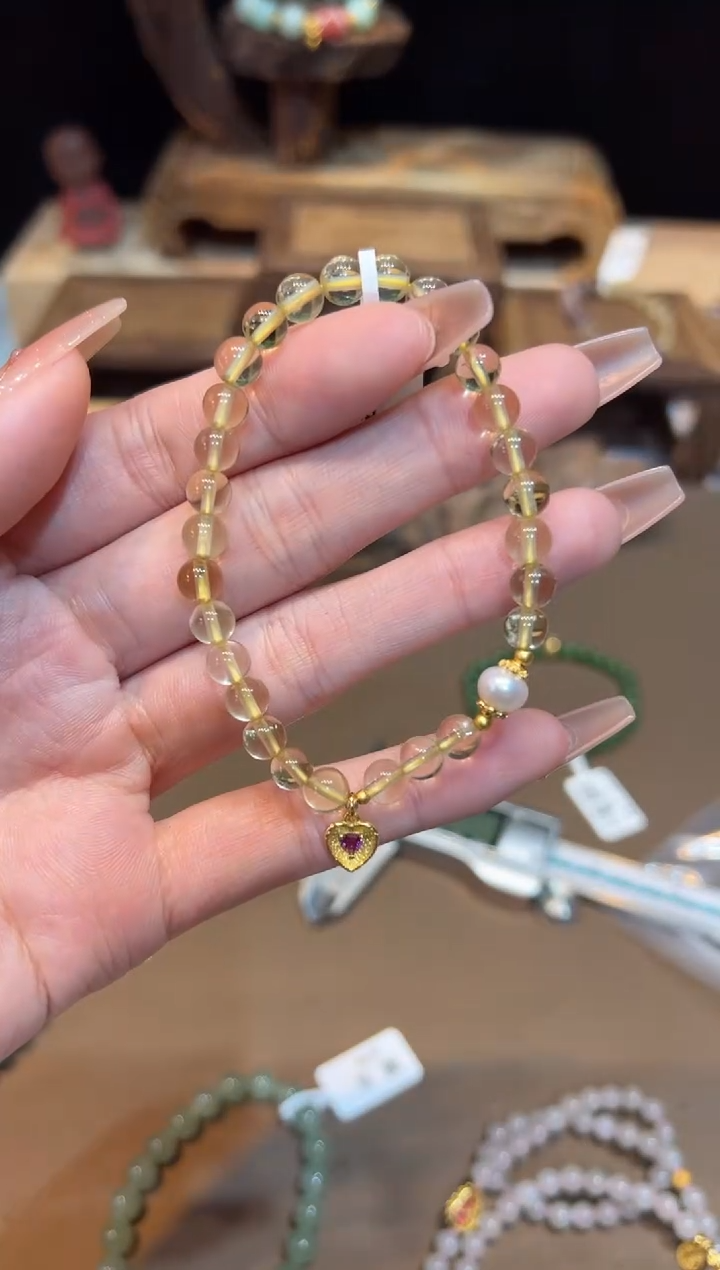 【闪购商品】水晶手链未镶嵌手饰@@E5985