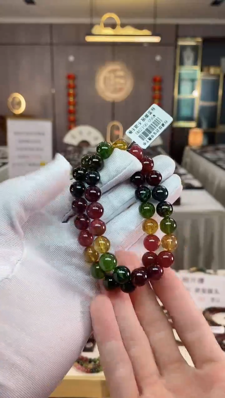 【闪购商品】碧玺单圈手串未镶嵌（多样性发一条）xion