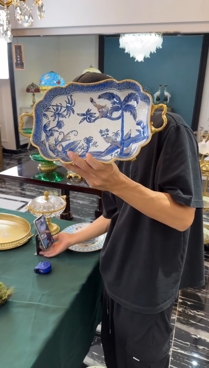 黄铜 黛姿家居装饰品摆件  