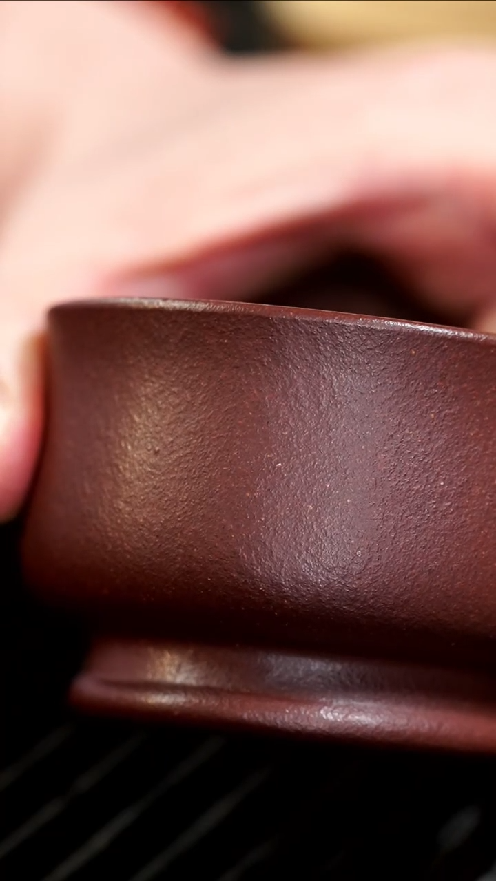 【闪购商品】紫砂茶壶06-粗砂老紫泥大韵杯80cc