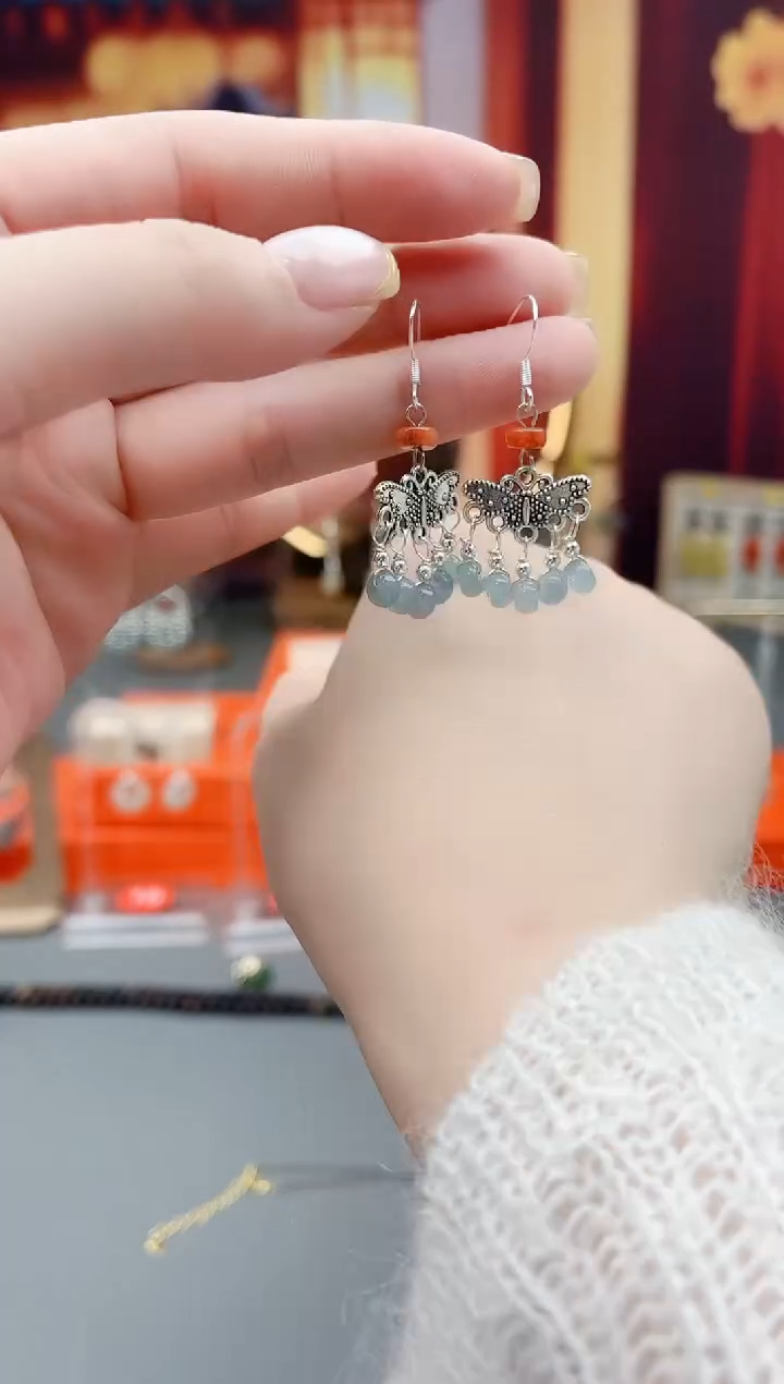 未镶嵌翡翠耳饰707