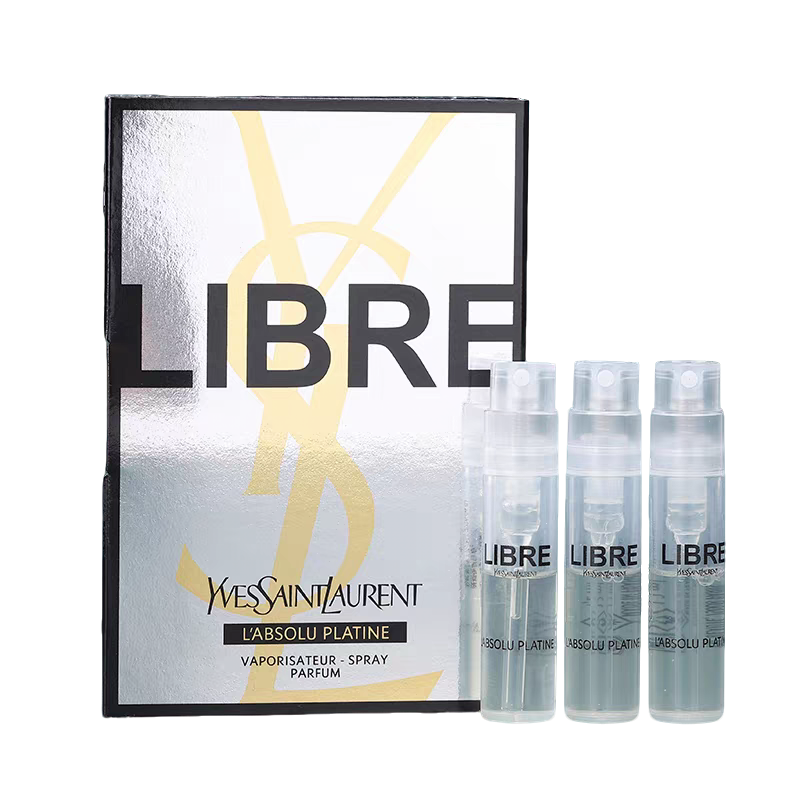 YSL/圣罗兰铂金之境试管香水 1.2ml*3三支装试管小样带喷头