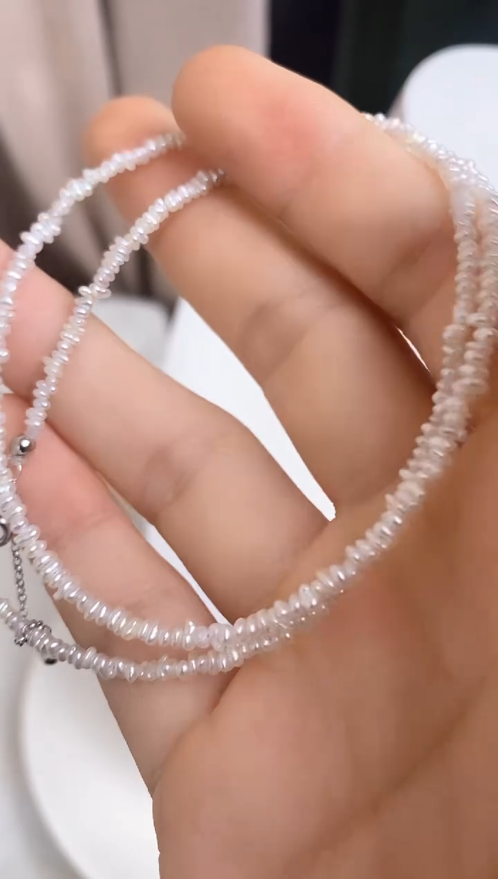 【闪购商品】海水珍珠颈饰银S925镶嵌989